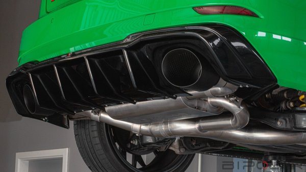3,5" ECE Klappen Abgasanlage BIPOLAR für Audi RS3 8Y