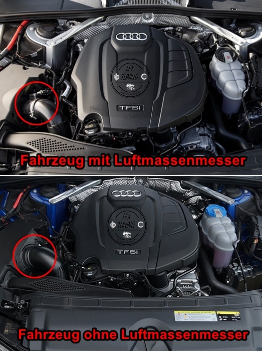 MST Ansaugung / Intake Audi A4/A5 B9 1.8 & 2.0TFSI / 40 TFSI mit Luftmassenmesser !