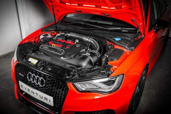 Eventuri Carbon Ansaugsystem Audi RS3 8V Vorfacelift 367 PS Carbon Schwarz