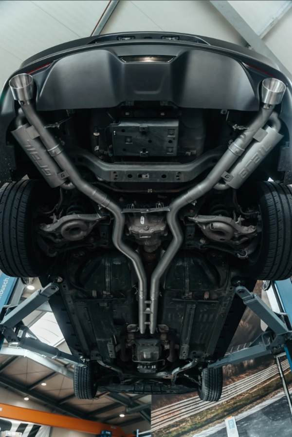 Grail ECE Klappenabgasanlage Ford Mustang Gen. 6 VFL 5.0 (2-Rohr) - XTREME